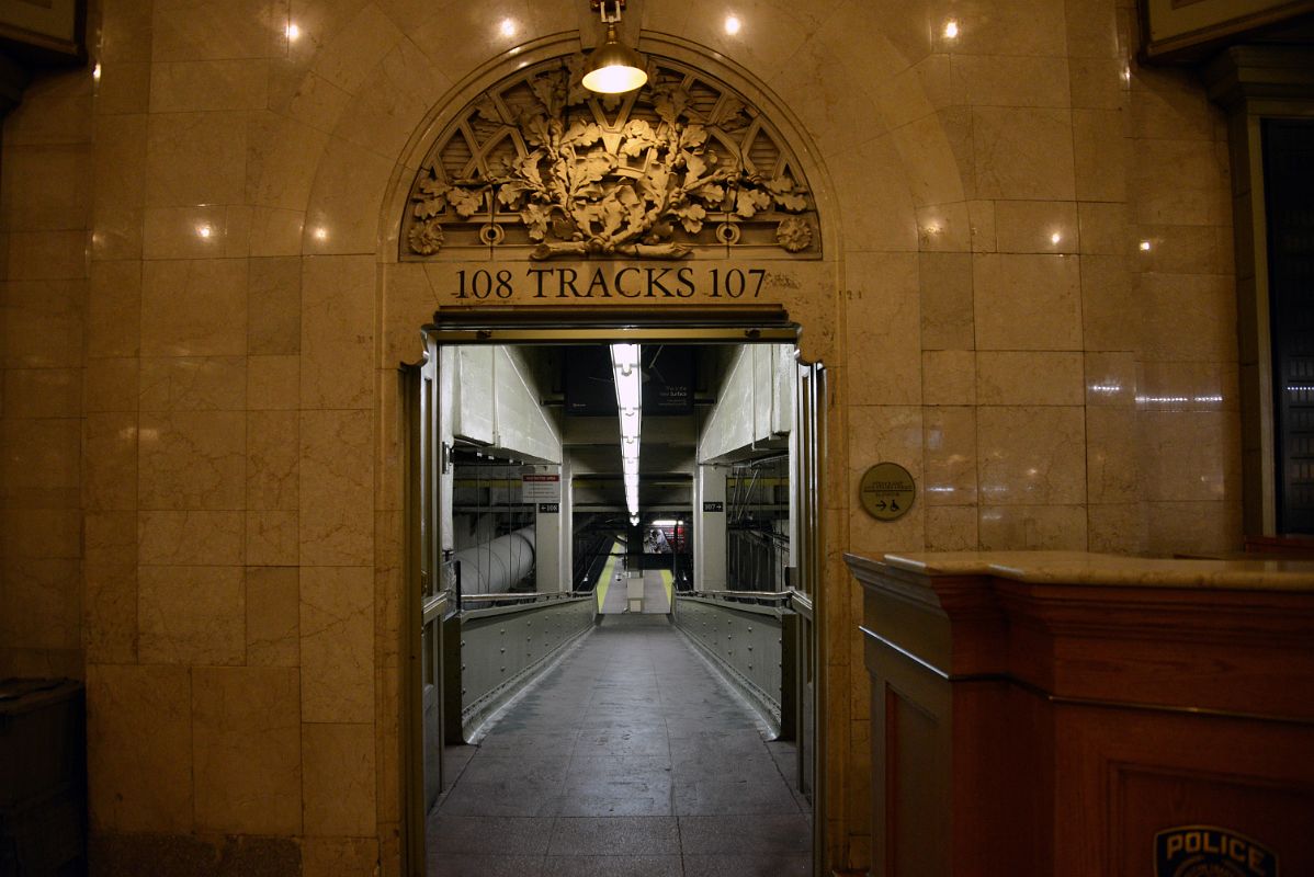 12 Lower Level Tracks In New York City Grand Central Terminal